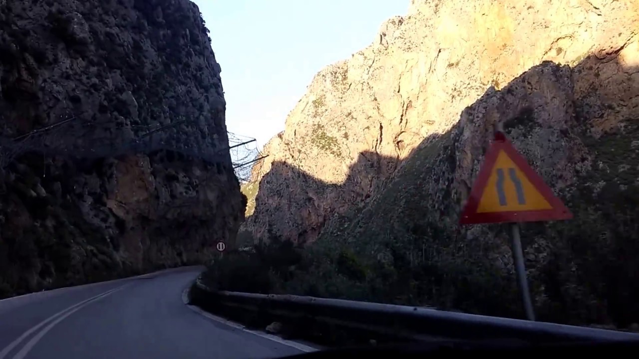 Droga przez wąwóz Topolia - marzec/kwiecień 2017