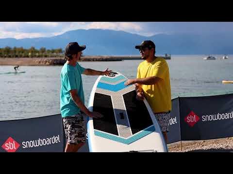 Windsurf paddleboard F2 Team WS 10,5 a 11,5 | SNOWBOARDEL - YouTube