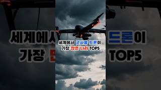 세계에서 군사용 드론이 가장 많은 나라 TOP5
