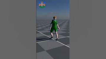 My Avatar 3D Model Animation in Blender #mixamo #shorts #blender