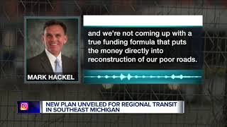 Wayne County Executive Warren C. Evans presents new transit plan