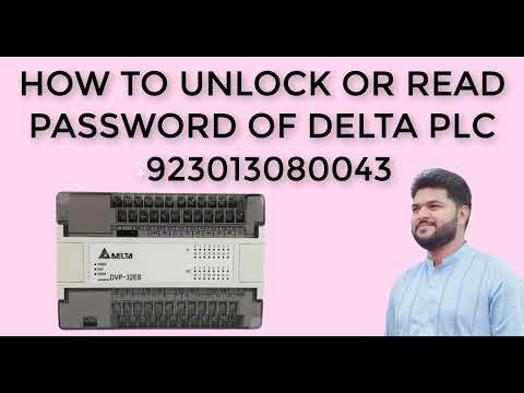 HOW TO UNLOCK OR READ PASSWORD OF DELTA PLC