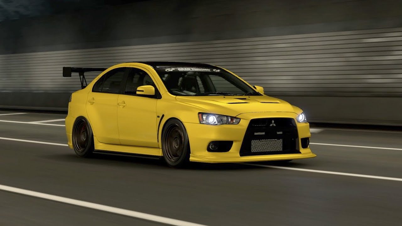 500HP Big Turbo Evo X [Midnight Run] Gran Turismo 7 YouTube
