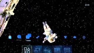 Space Walk Dynamic Theme