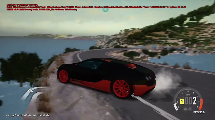 Forza Horizon 2 (Xbox 360) - exploring the 5/4/2014 build's map