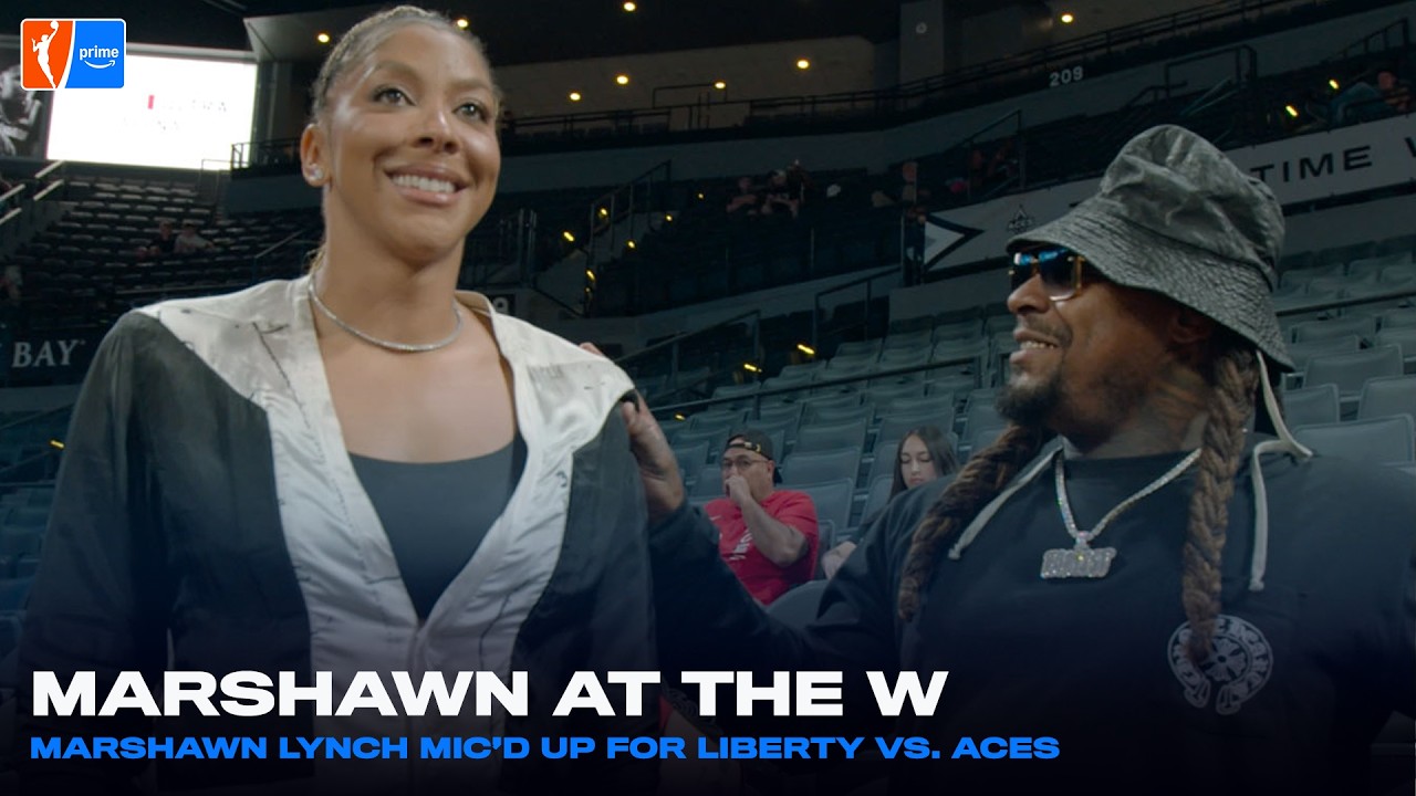 Marshawn mic'd up 🤣 | WNBA on Prime