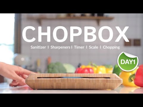 ChopBox: World's First Smart Cutting Board With 10 Features 