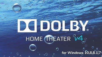 How to install Dolby Digital/Home Theater v4 [Latest] in Windows 10,8.1,8,7 Laptop/PC | TechitEazy