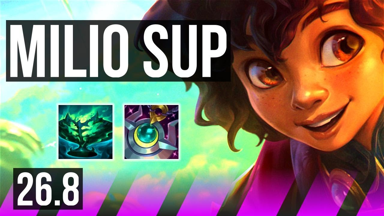 Watch Milio & Lucian obliterate Soraka & Caitlyn in Master elo! 
Learn what runes to use, what items to build, understand how to lane, teamfight, and outplay your opponents as #Milio. 
/// #LeagueOfLegends high elo replay 
 
Thank you for watching! 
Did you learn something new? Share it in the comments! 
If you liked this video, please leave a thumbs up, if you disliked it, be sure to give me feedback in the comments. I appreciate your support! 
 
~~~| DOMISUMREPLAY |~~~ 
High elo replays for every role and champion. Improve your gameplay. Many uploads per day. 
 
~~~| WATCH MORE |~~~ 
Milio channel: https://www.youtube.com/channel/UCvYz-2wJY1eckRRmpeSbwow?sub_confirmation=1 
 
More replays of: 
- Milio vs Soraka: https://www.youtube.com/playlist?list=PL-zw-AkSao3Na4aD7IuEUOsEKcNB7TBBx 
- Milio with Lucian: https://www.youtube.com/playlist?list=PL-zw-AkSao3MQ7vMN8U1q2Ne7xYKktwY7 
- Milio SUPPORT: https://www.youtube.com/playlist?list=PL-zw-AkSao3MPq3xyN6alE8Oxh9pSuTEI 
 
~~~| MATCH INFO |~~~ 
GAME TYPE: Ranked Solo/Duo 5v5 
REGION: EUNE 
AVERAGE RANK: Master 
SEASON: Season 2026 
PATCH: 26.8 
 
~~~| SPECTATED PLAYER |~~~ 
CHAMPION: Milio 
RANK: Master 
RIOT ID: Mooojszeszini # 007 
OP.GG: https://op.gg/summoners/eune/Mooojszeszini-007 
RUNES: SORCERY - Summon Aery, Manaflow Band, Transcendence, Scorch; INSPIRATION - Biscuit Delivery, Cosmic Insight (Adaptive Force + Adaptive Force + Health Scaling) 
 
~~~| OPPONENT |~~~ 
CHAMPION: Soraka 
RANK: Master 
RUNES: SORCERY - Summon Aery, Manaflow Band, Transcendence, Scorch; RESOLVE - Bone Plating, Revitalize (Adaptive Force + Adaptive Force + Health Scaling) 
 
I am not one of the summoners playing in the matches uploaded to this channel, so I am unfortunately unable to answer questions about decisions made by the summoners in the game. 
 
played at 2026-04-19 16|17|01 (CEST); rec on wd-tiger at 2026-04-22 19|48|05 (CEST); mtdt at 2026-04-22 20|23|33 (CEST); EUNE-3940412605-SUPPORT-RED