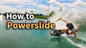 How to POWERSLIDE - Cable Wakeboarding Tutorial
