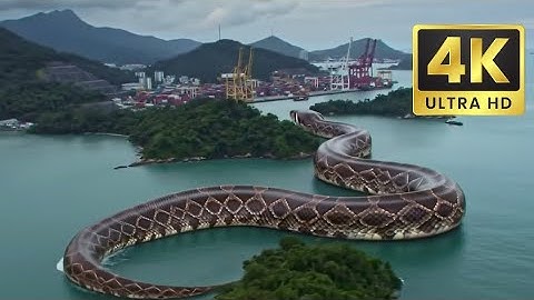 What If The Titanoboa Never Stopped Evolving? |  Titanoboa: The Forgotten Predator #trending #art