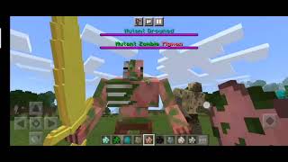 All big mutant monsters summon😱😱. MINECRAFT EXPERIMENT #2 . screenshot 3