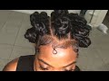 BANTU KNOTS (dearra inspired edges) #dearra#blackowned#recommend