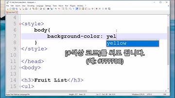 [깜따긔야] CSS 1강 소개 및 CSS 적용시키는 방법