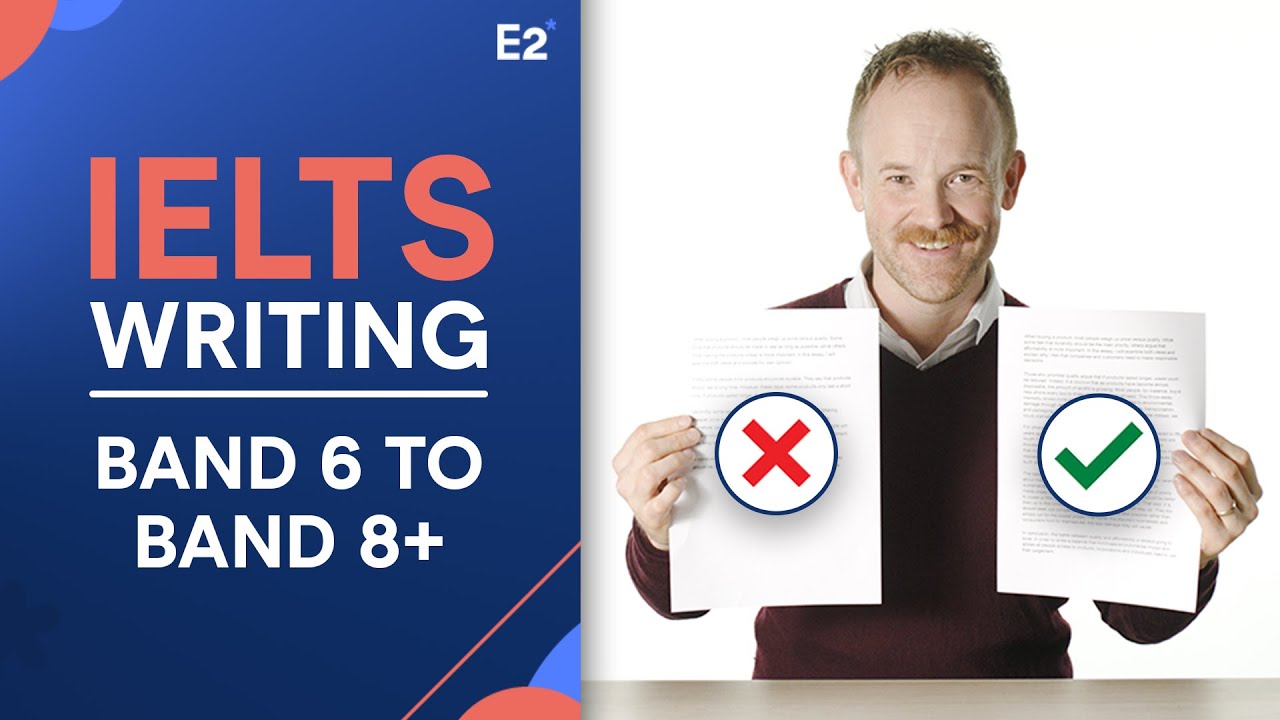 ⁣IELTS Writing Task 2 Essay Guide - Band 6 to Band 8+