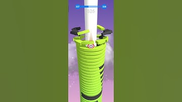 Stack ball rolling level 🎚️ 337 super fast finish 💥🚀 support please 🙏#editing  #newvideo #gaming