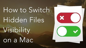 Show Hidden Files Mac