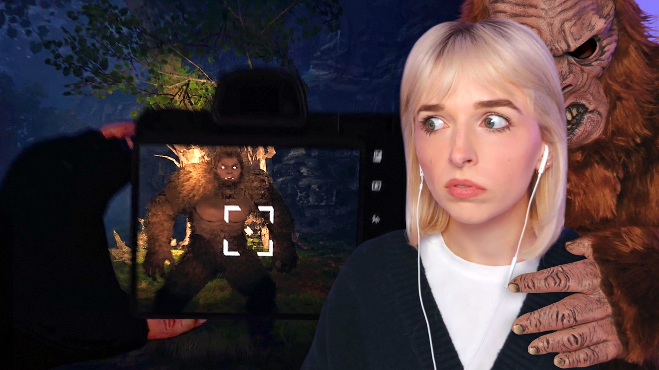 searching for bigfoot... (he found me first)