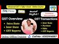 GST Overview &amp; Multiple GST Transactions in TallyPrime 7.0 (2026)