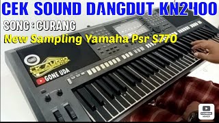 Cek Sound || Dangdut Electone Orgen Tunggal Keyboard Yamaha Psr S770 Sampling