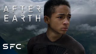 After Earth Clip | I&#39;m Not a Coward! Full Scene | Will Smith | Jaden Smith