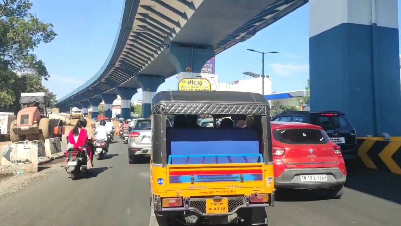 Coimbatore Avinashi Road New Bridge 10.1 km Tour 