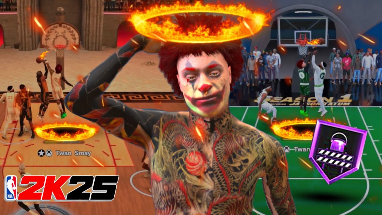 This 6'9 ISO-LOCK Build with HOF PAINT PATROLLER is HARRASSING Players on NBA 2K25