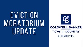 Lance Martin Presents - Eviction Moratorium Update - September 2021