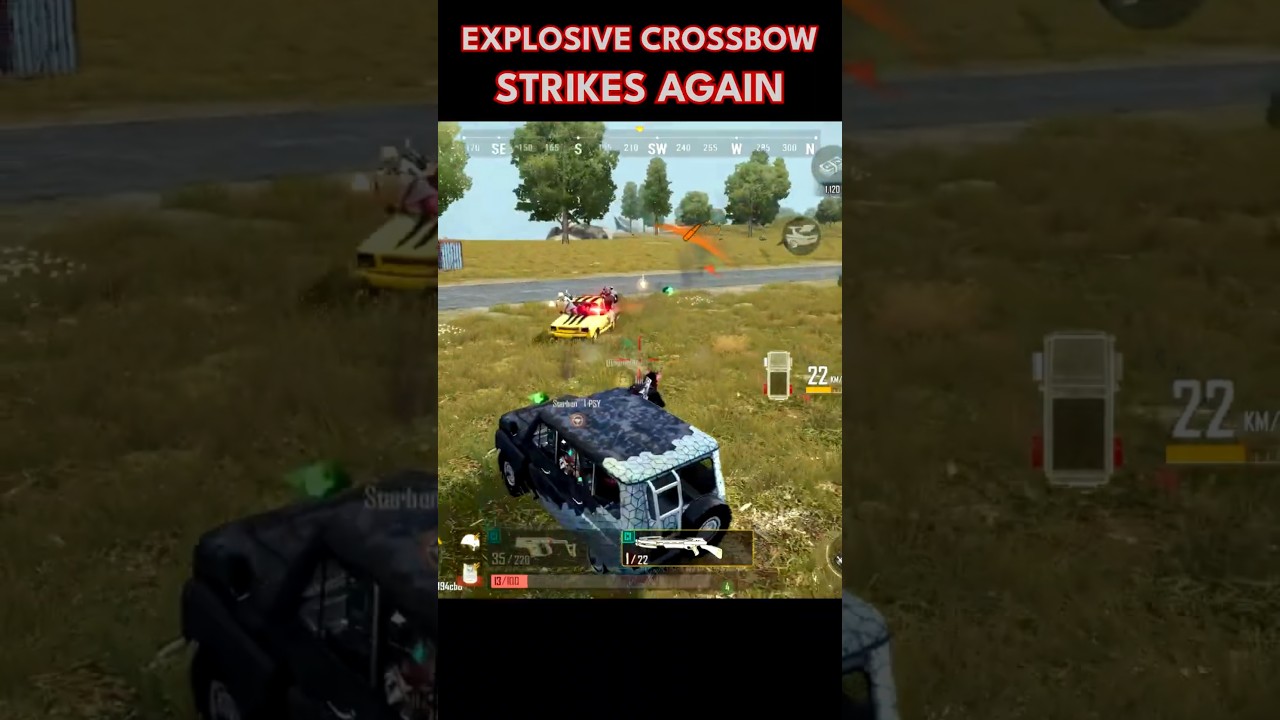 Crossbow Destroys Full Squad 🔥