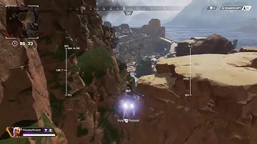 Dodging like a pro while skydiving | Apex Legends