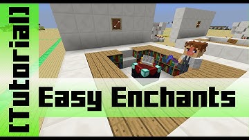 Easy adjustable Enchantment Table [Tutorial]