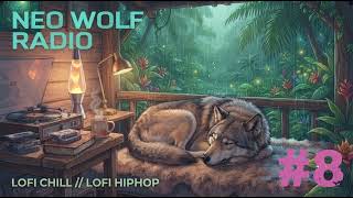Lofi Hiphop Beats - Midnight Cruise Through Neo-Tokyo Neo Wolf Radio
