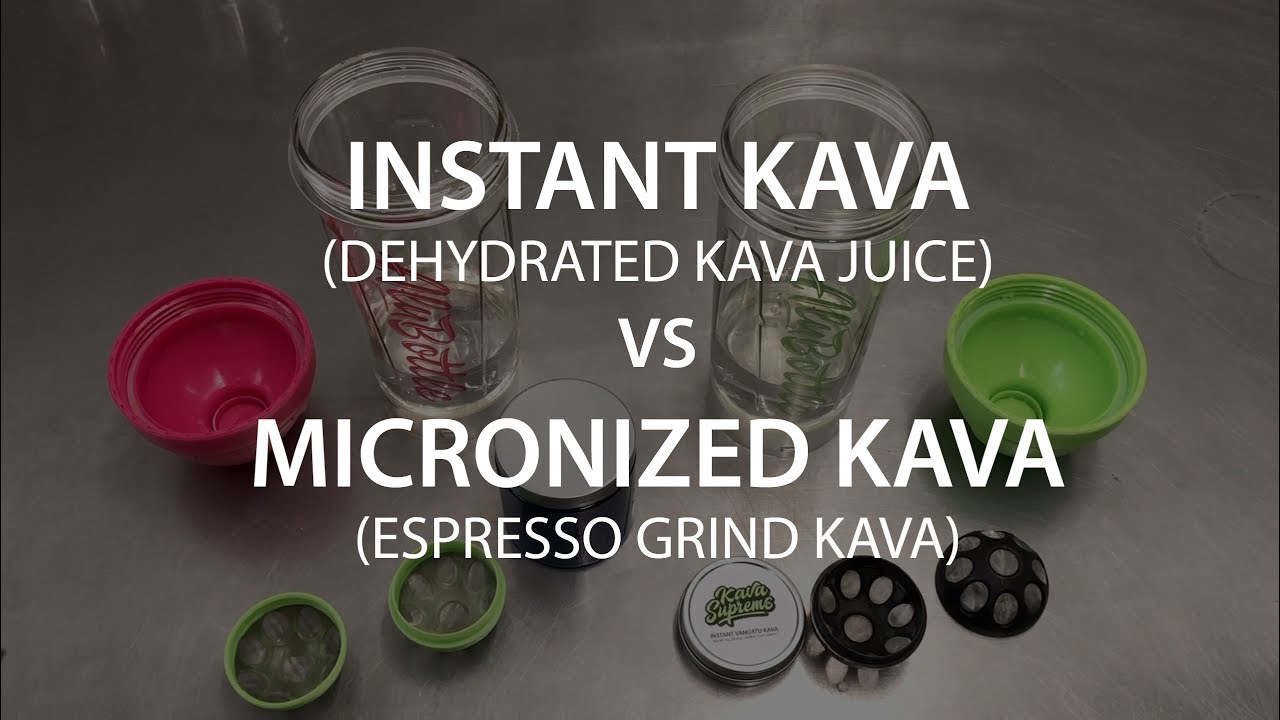 Instant Kava vs Micronized Kava What's the difference? YouTube