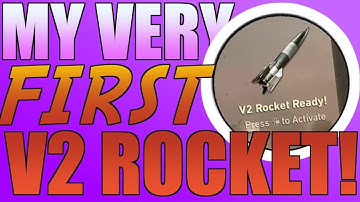 My FIRST V2 Rocket! | The MG15 & S-Mine