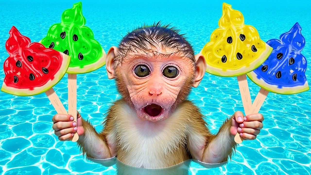 O Macaco BonBon explora o supermercado com sua barriga faminta | Bonbon Portugal