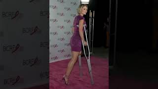 robach red carpet crutches  #singleleg #crutches #amputee #style