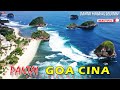 Pantai GOA CINA Malang Selatan - Pasir Putihnya INDAH loh..