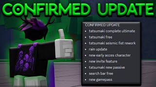 ALL CONFIRMED UPCOMING UPDATES + TATSUMAKI'S 4TH ULTIMATE MOVE IN STRONGEST BATTLEGROUNDS