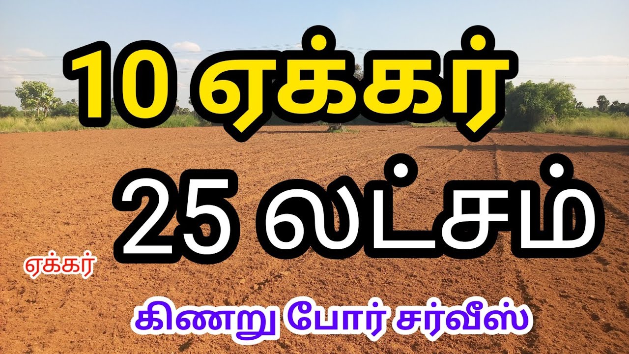 அற்புதமான தார்ரோட்டில் 400 அடி முகப்பு ஒரே பவுண்டரி புஞ்சை நிலம் விற்பனை #trending #realestate #agri