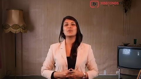 How to introduce yourself in 30 seconds?
