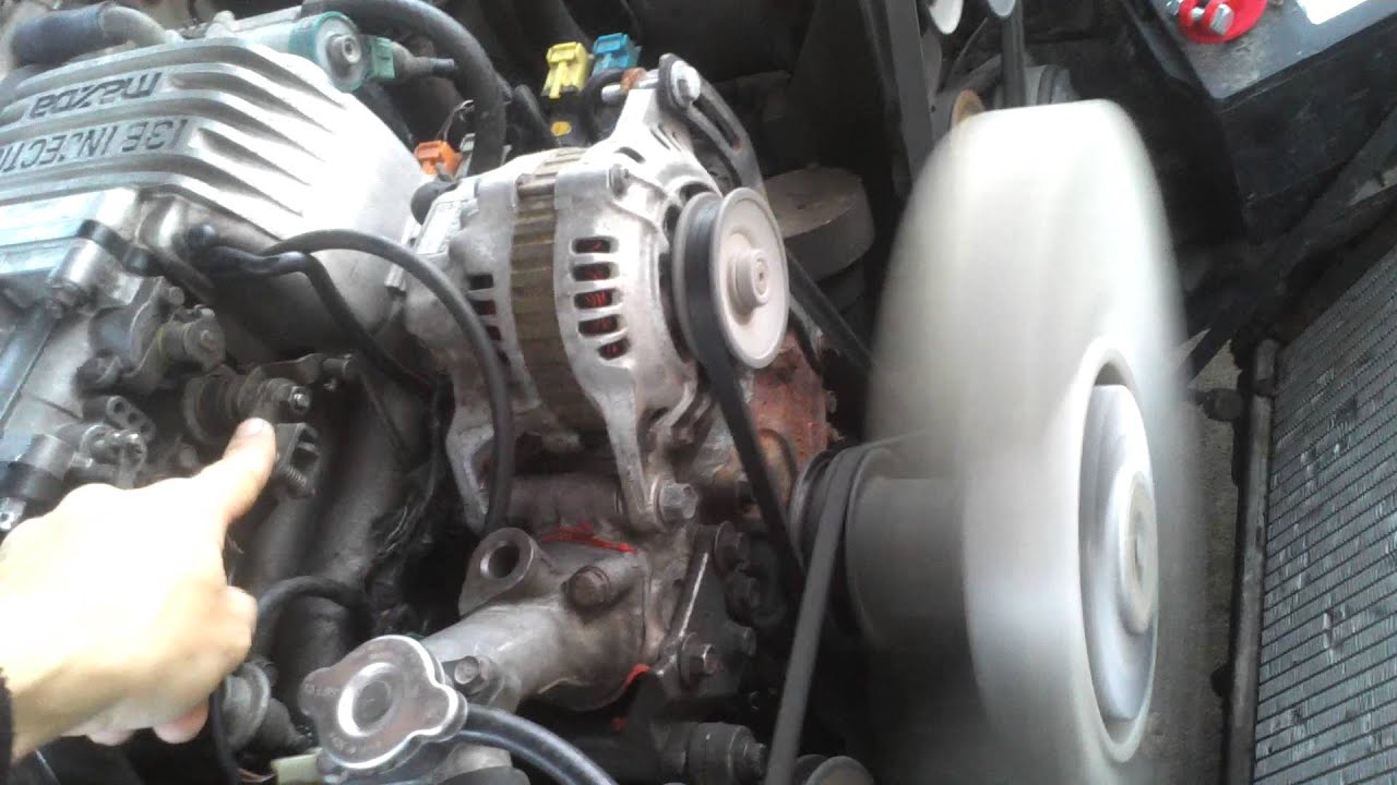 87 rx7 190k na low compression - YouTube