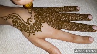 نقش هندي روعة بطريقة سهلة وبسيطة ?Henna Mehndi Designs