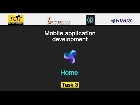 Task 3 |  Home | Mobile application development | Chat application | N I M I X Academy