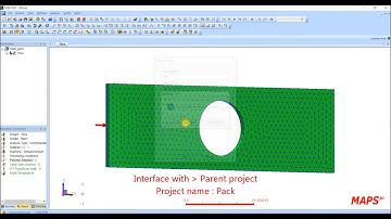MAPS-3D V11 tutorial [Eng] : Studio 4 : Fiber (Injection molding CAE software)