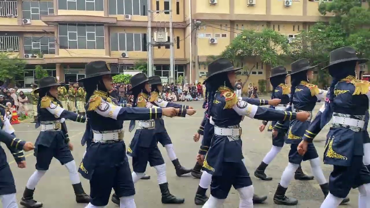 PASKIBRA SMKN 11 KOTA BEKASI PASKALAS GIRLS LOBB AKSI GPM PBB