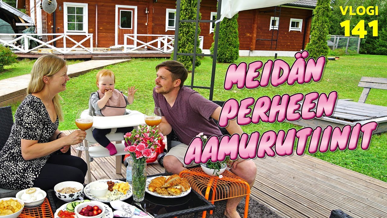 MEIDÄN PERHEEN AAMURUTIINIT (KLO 05-06:30)