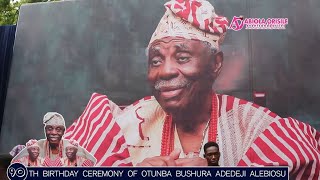 Elder Statesman and One of the Lagos Political Figure, Hon Bushura Adedeji Alebiosu Is 90. 