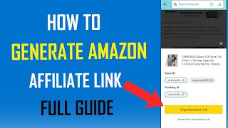 How to Generate Amazon Affliate Link On Mobile