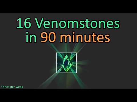 How To Farm Ascendant Venomstones