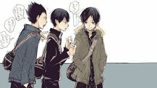 HAIKYUU X STURNIOLO TRIPLETS -Kindaichi,Kageyama,Kunimi as the Sturniolo Triplets (friendship)-